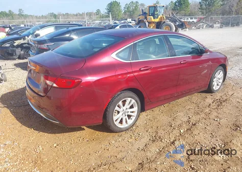 2015 Chrysler 200 Limited z USA, uszkodzony, nr VIN 1C3CCCAB8FN721477